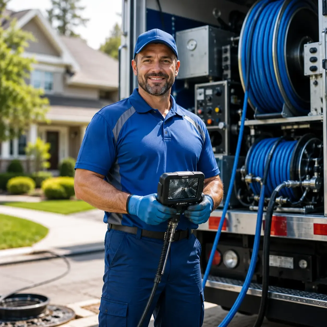 Local outdoor drain cleaning specialists in Plainview, NE